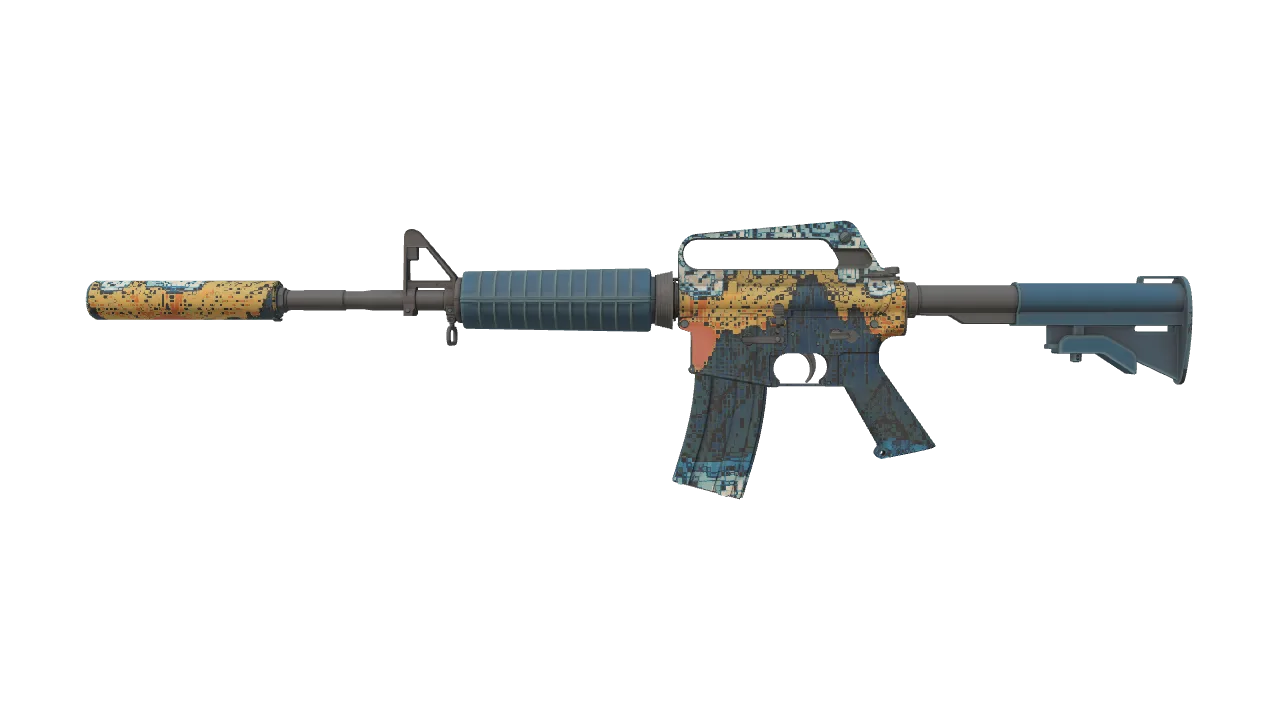 M4A1-S | Solitude seed #658, front
