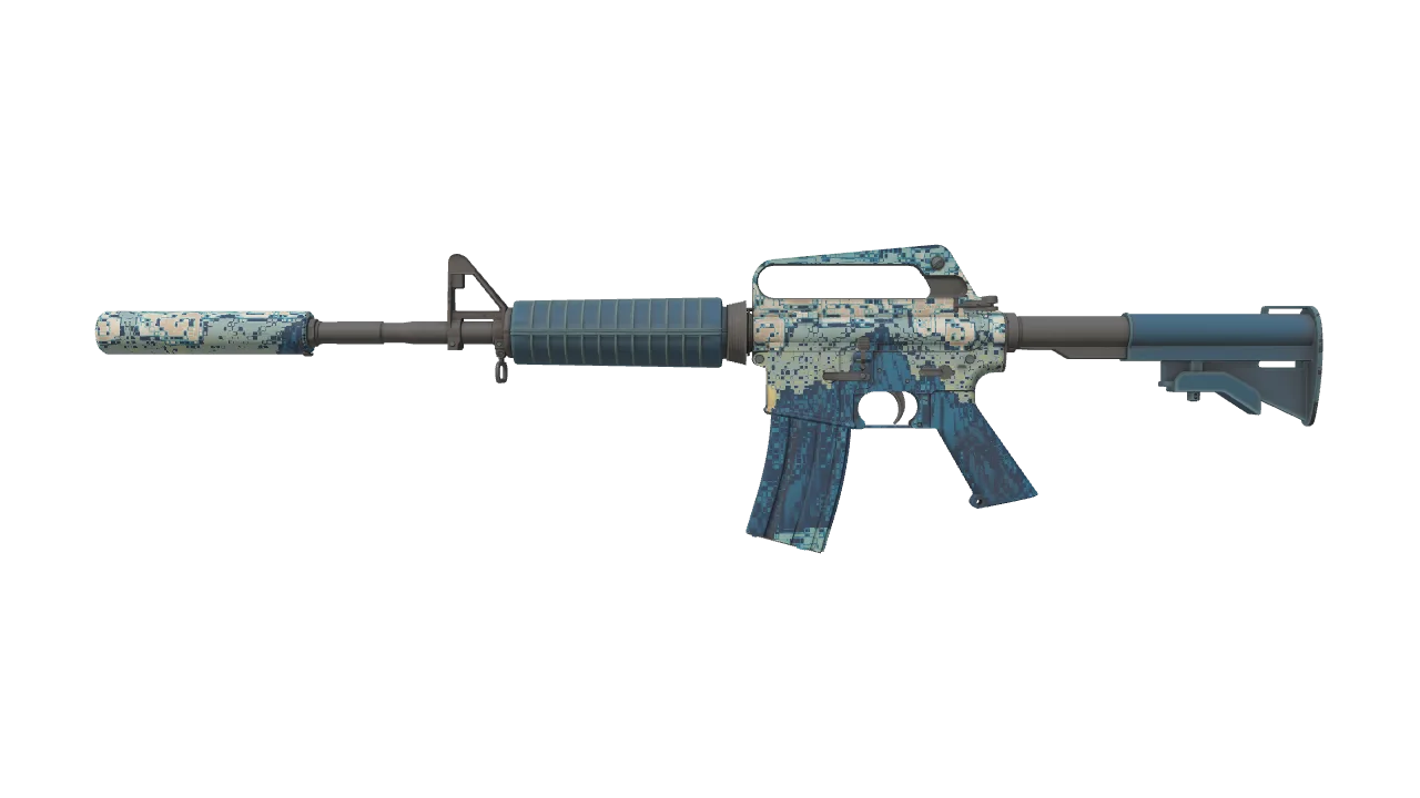 M4A1-S | Solitude seed #661, front