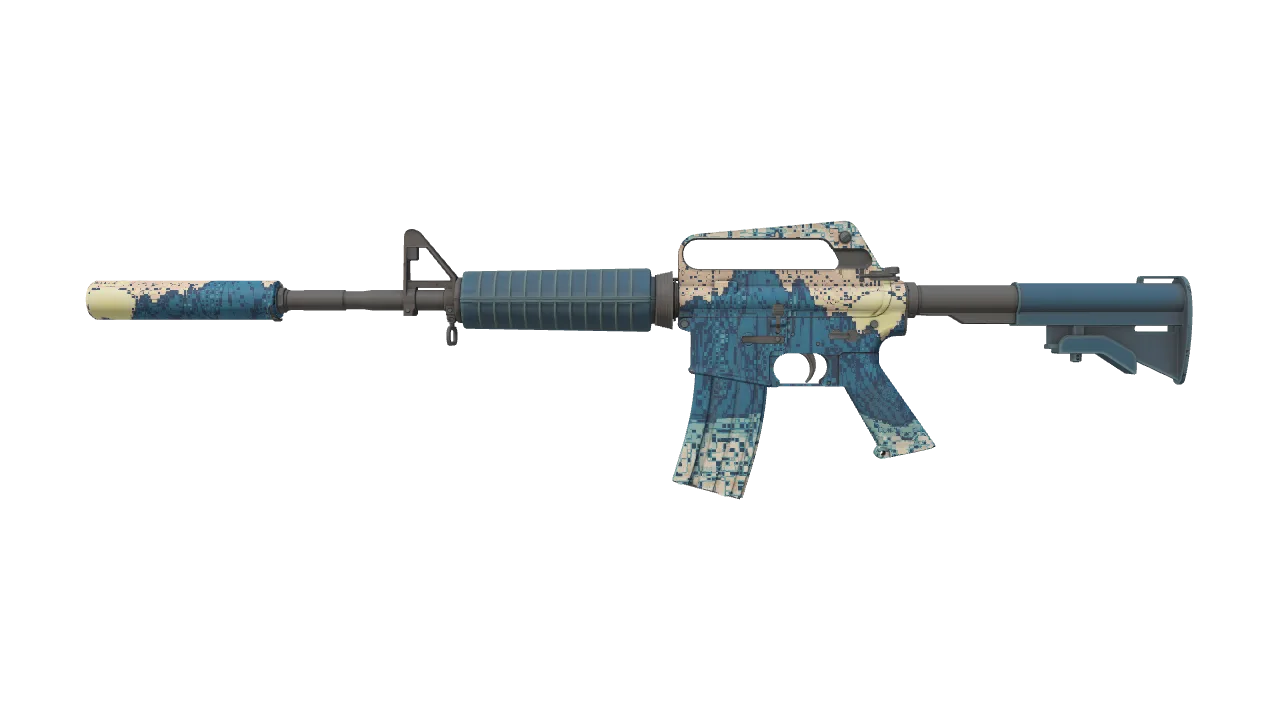 M4A1-S | Solitude seed #674, front