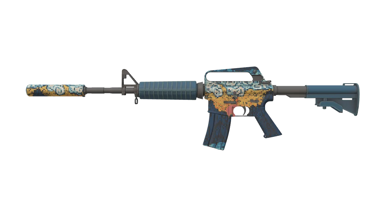 M4A1-S | Solitude seed #679, front
