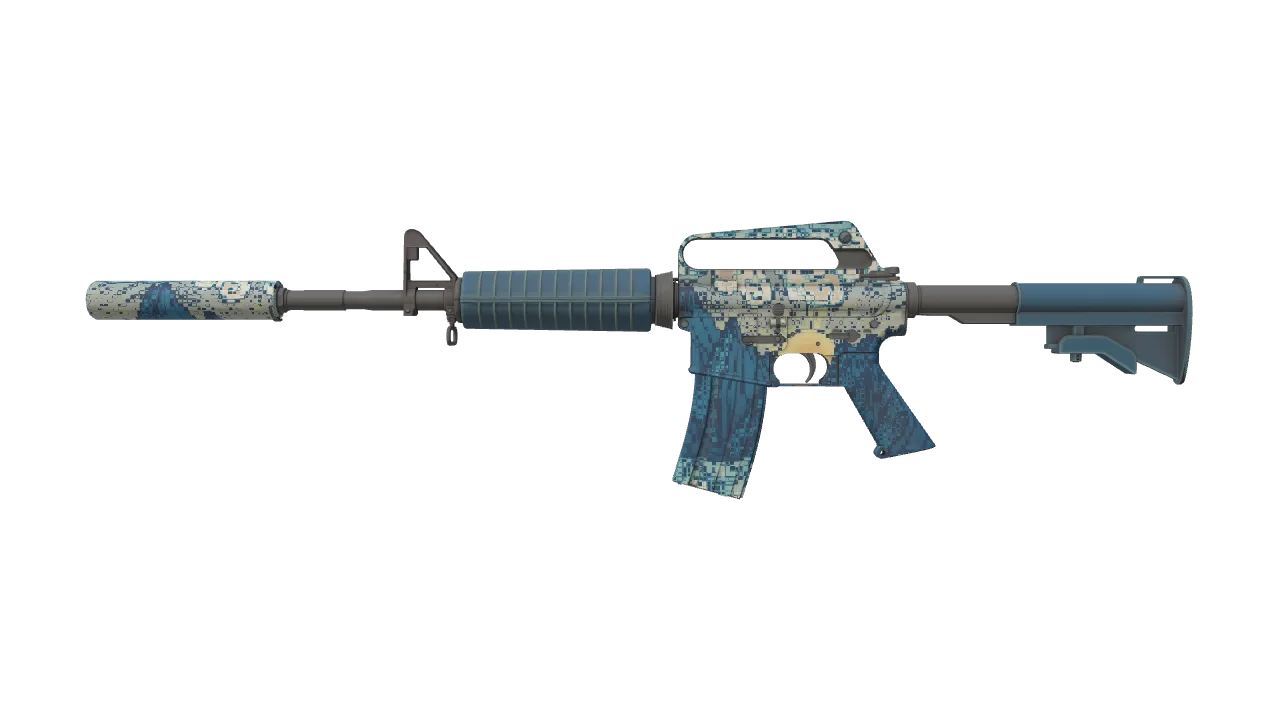 M4A1-S | Solitude seed #680, front