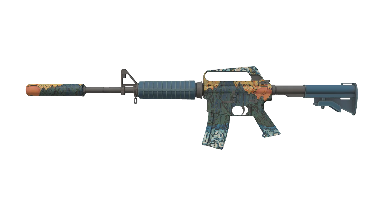 M4A1-S | Solitude seed #686, front