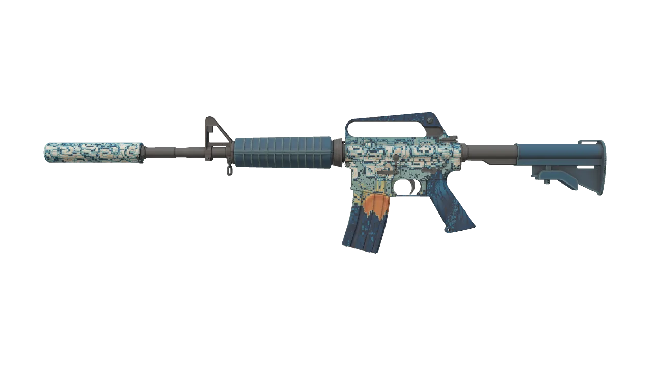 M4A1-S | Solitude seed #687, front