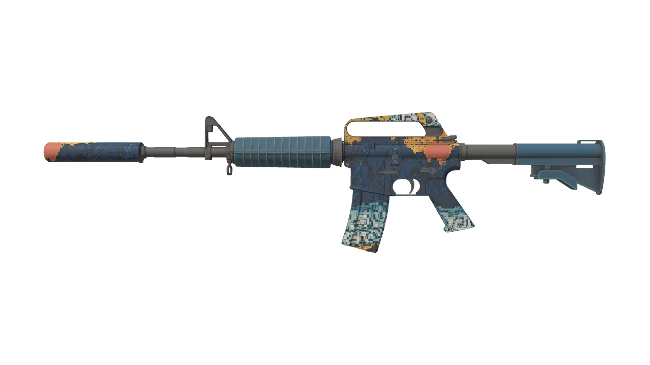 M4A1-S | Solitude seed #690, front