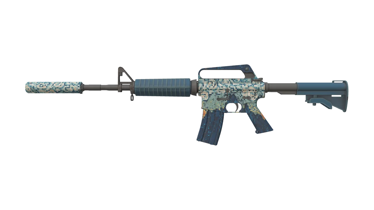 M4A1-S | Solitude seed #700, front