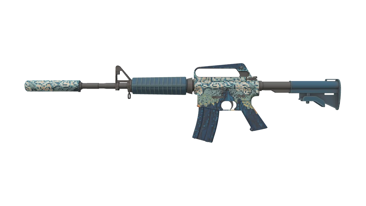 M4A1-S | Solitude seed #713, front