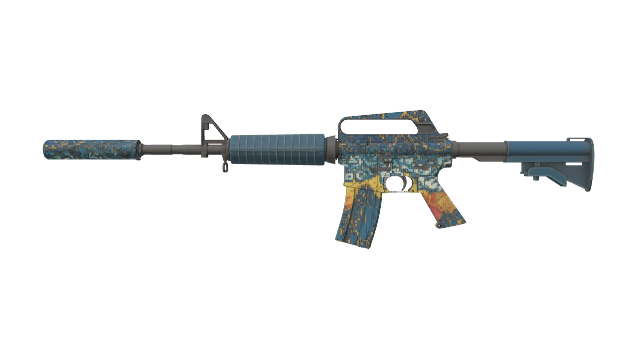M4A1-S | Solitude seed #731, front