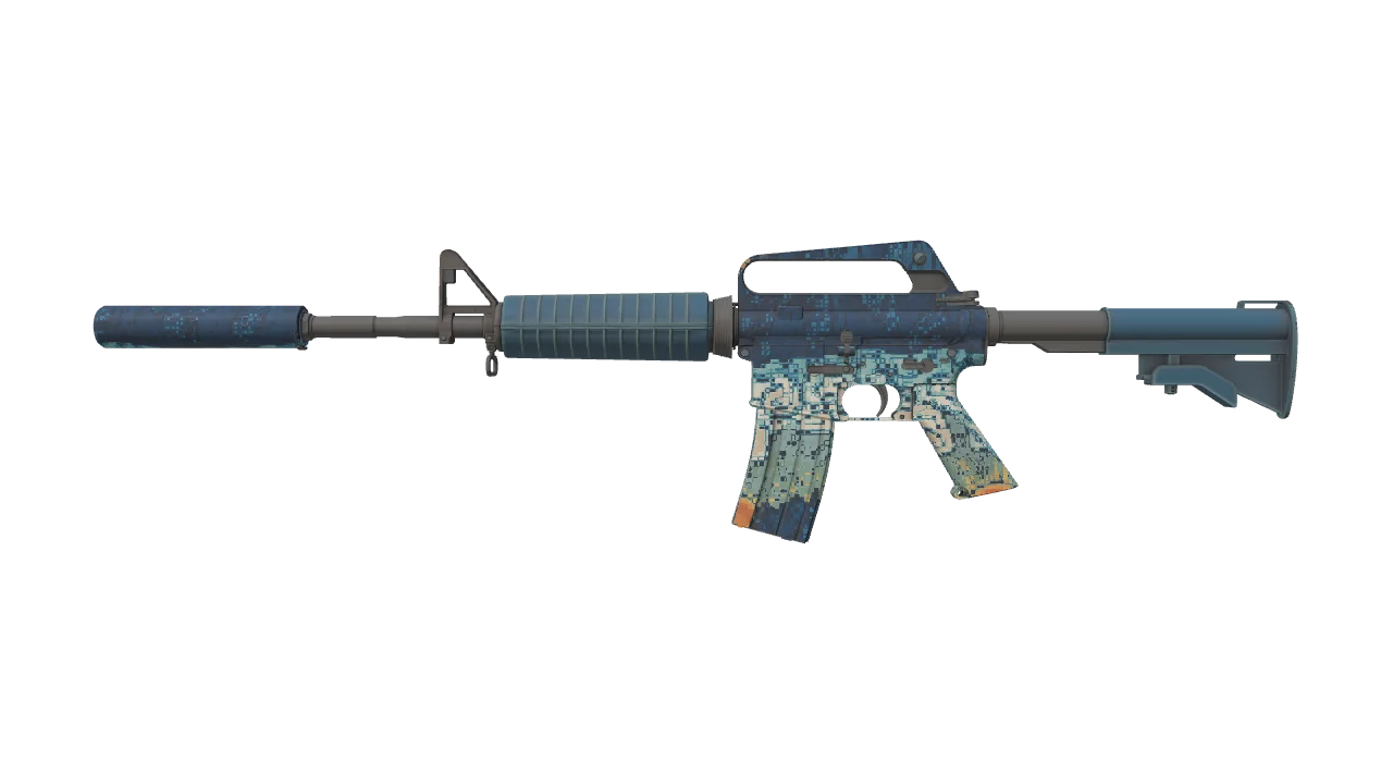 M4A1-S | Solitude seed #732, front
