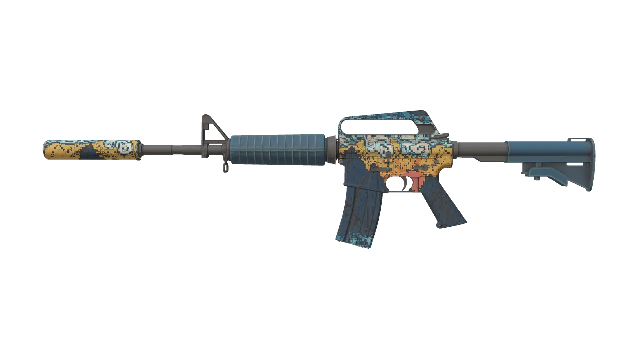 M4A1-S | Solitude seed #739, front