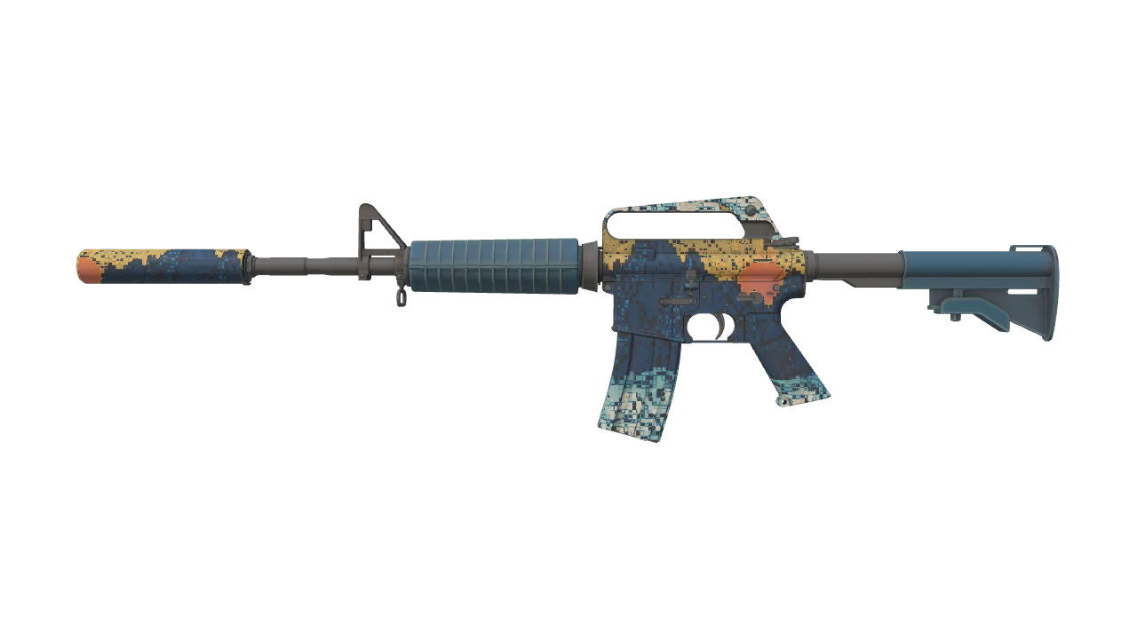 M4A1-S | Solitude seed #759, front