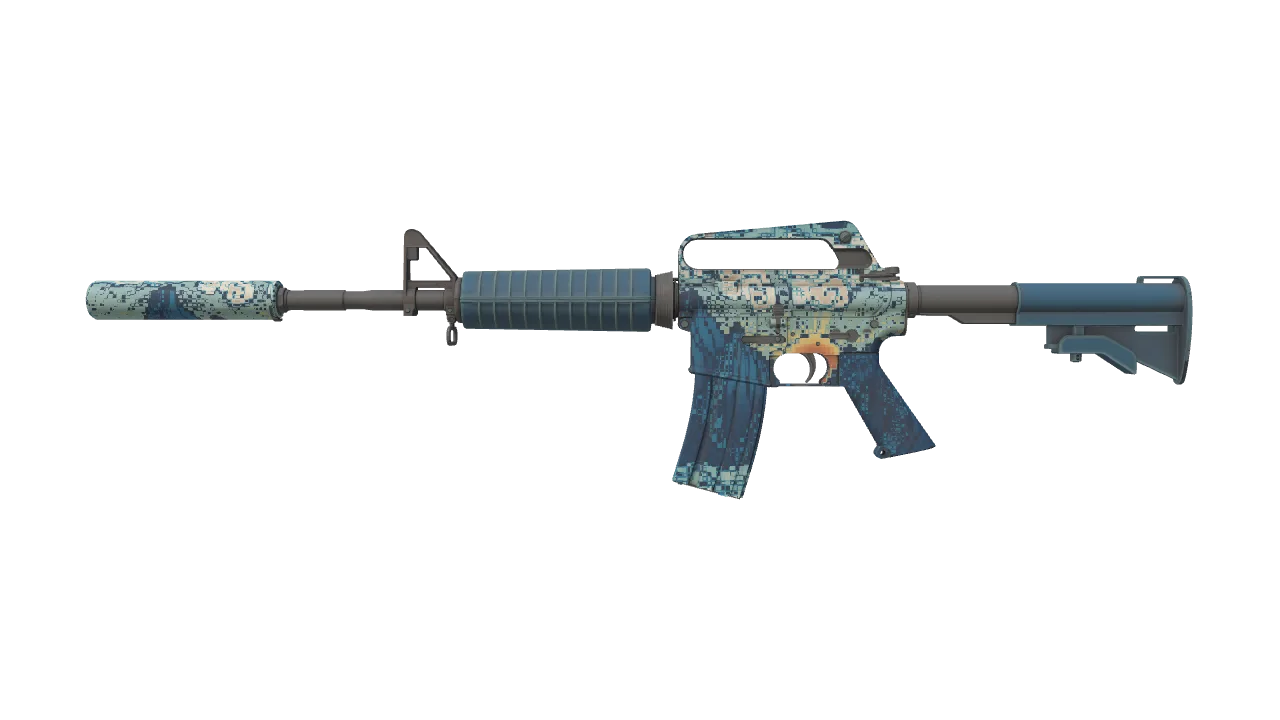 M4A1-S | Solitude seed #761, front