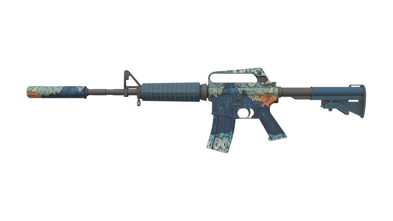 M4A1-S | Solitude seed #767, front