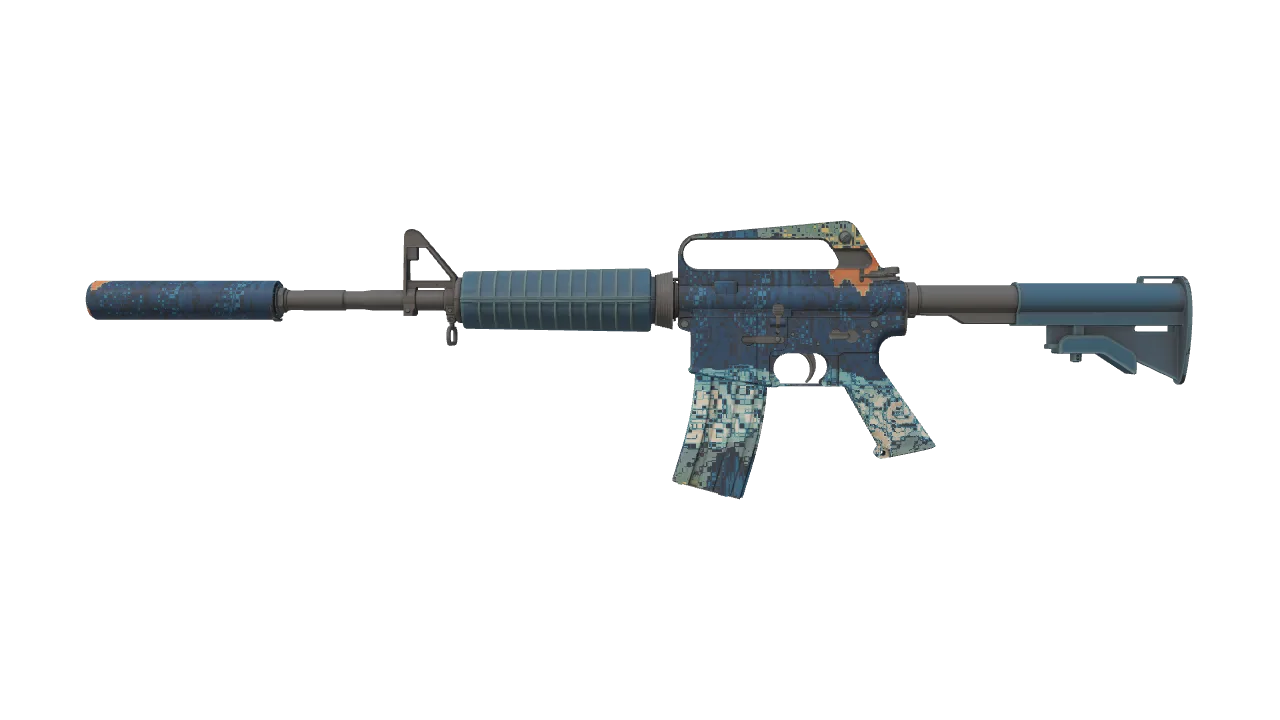 M4A1-S | Solitude seed #768, front
