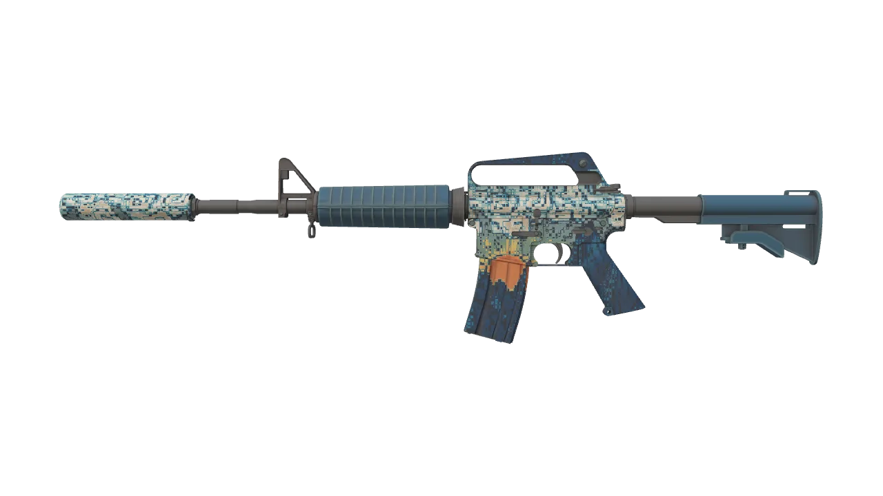 M4A1-S | Solitude seed #778, front