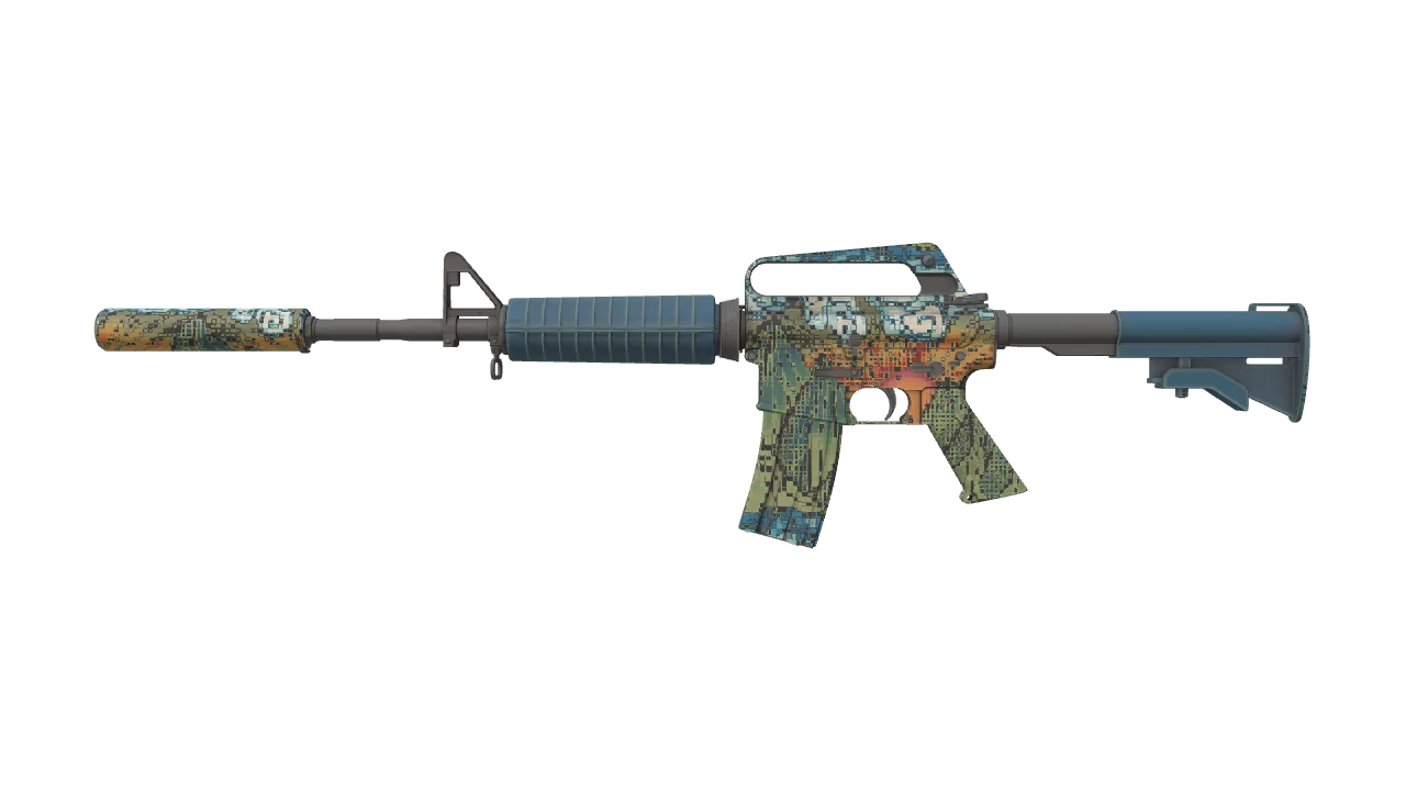 M4A1-S | Solitude seed #78, front