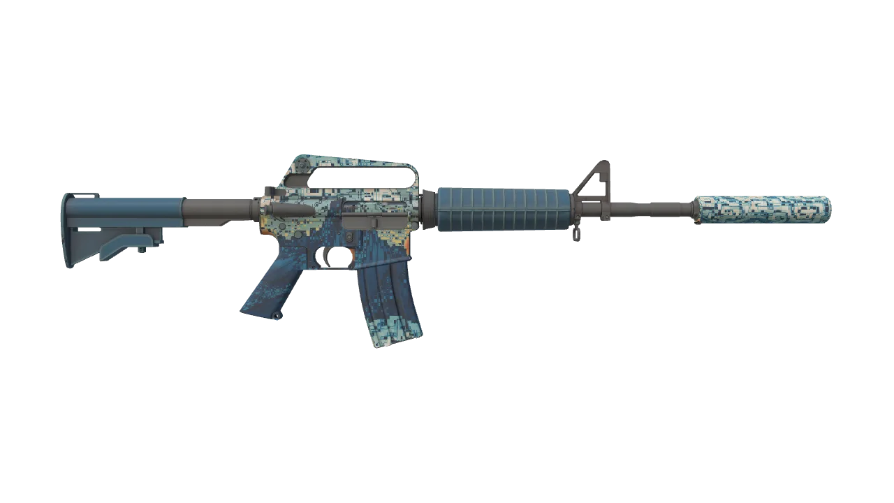 M4A1-S | Solitude seed #780, back