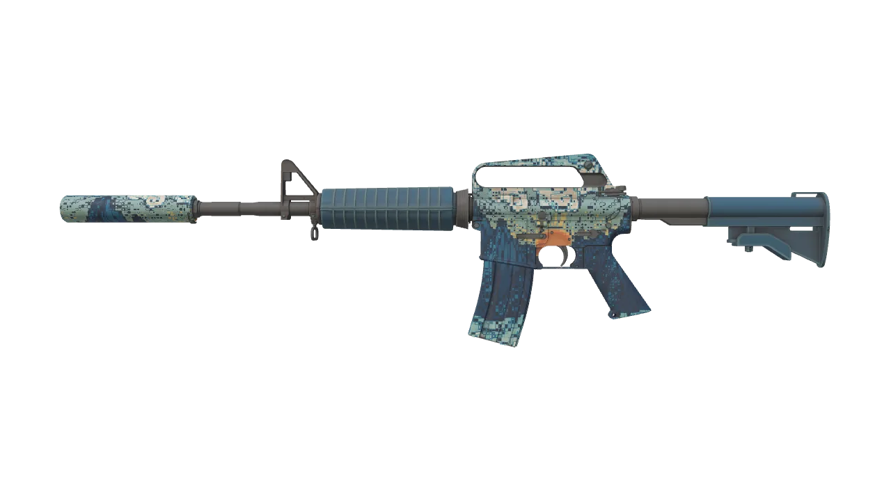 M4A1-S | Solitude seed #780, front