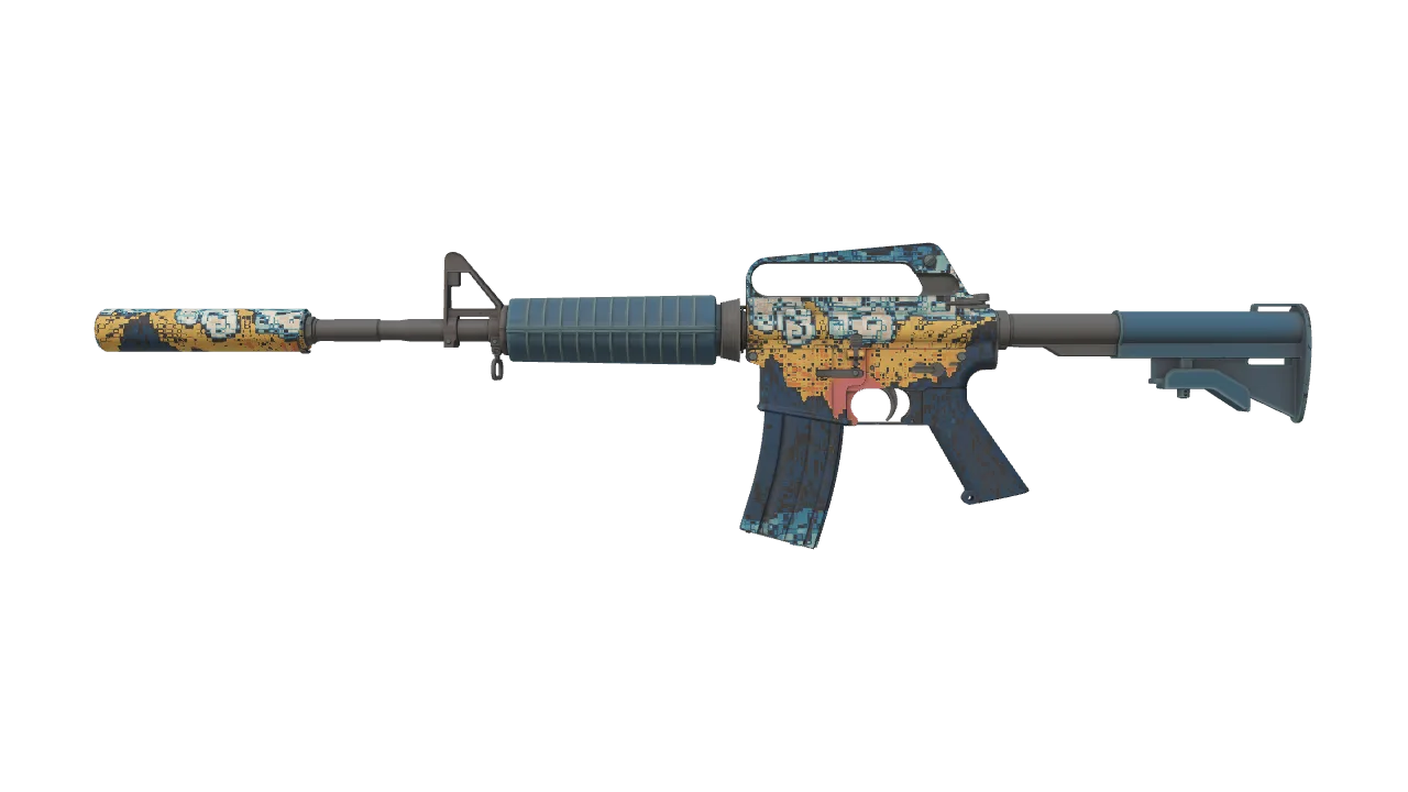M4A1-S | Solitude seed #784, front