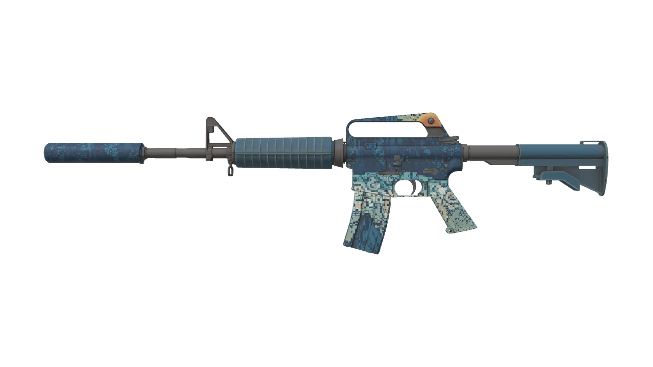 M4A1-S | Solitude seed #785, front