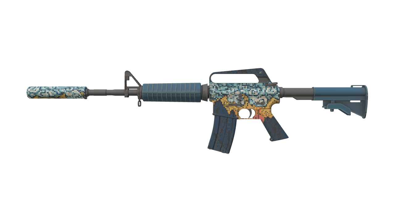 M4A1-S | Solitude seed #786, front