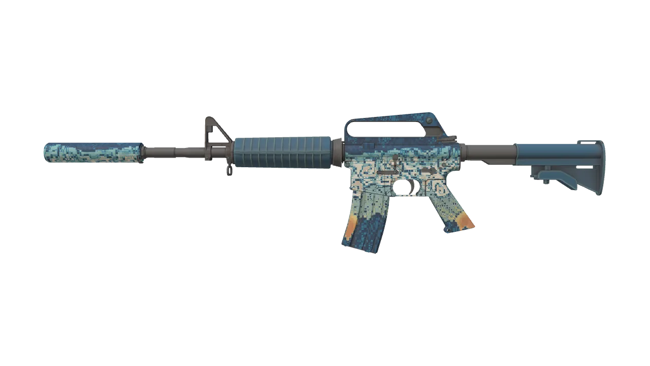 M4A1-S | Solitude seed #788, front