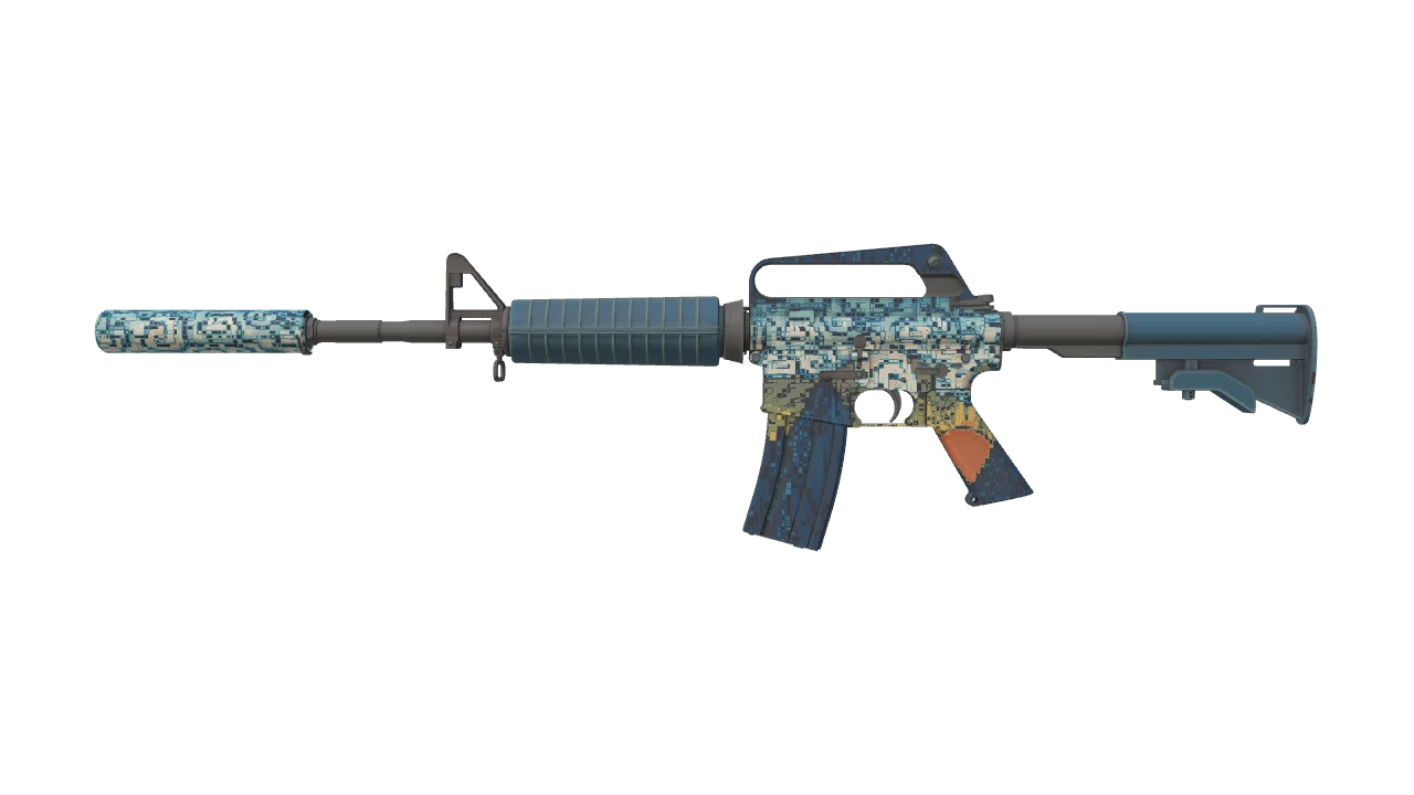 M4A1-S | Solitude seed #795, front