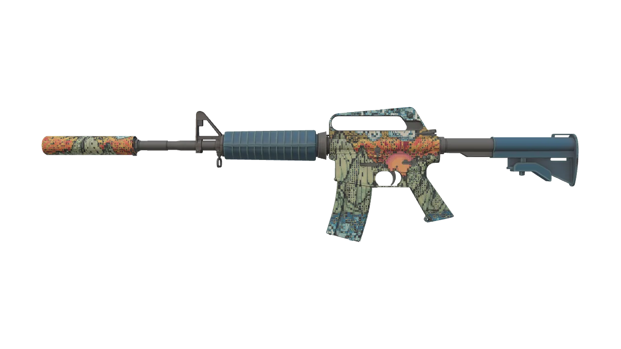 M4A1-S | Solitude seed #798, front
