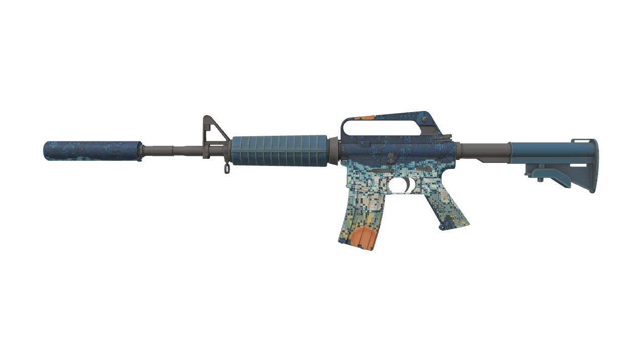 M4A1-S | Solitude seed #815, front