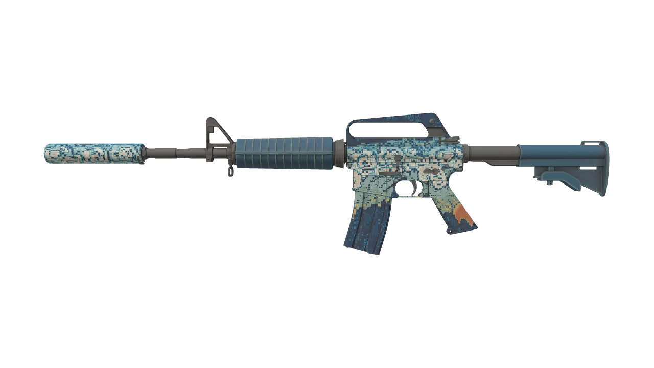 M4A1-S | Solitude seed #817, front