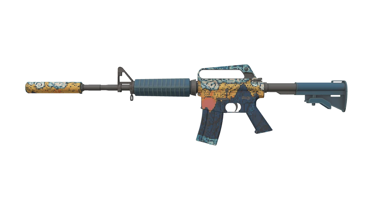 M4A1-S | Solitude seed #818, front