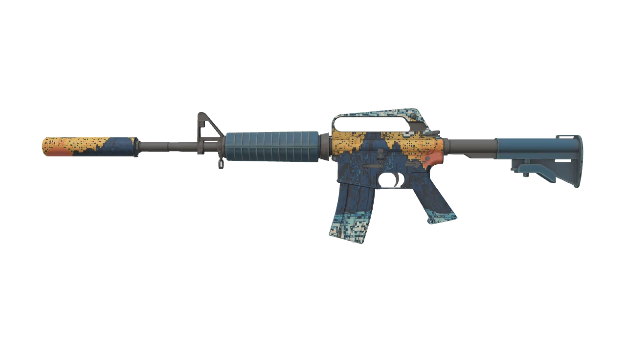 M4A1-S | Solitude seed #819, front