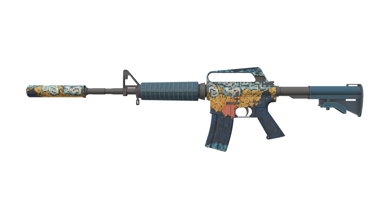 M4A1-S | Solitude seed #82, front
