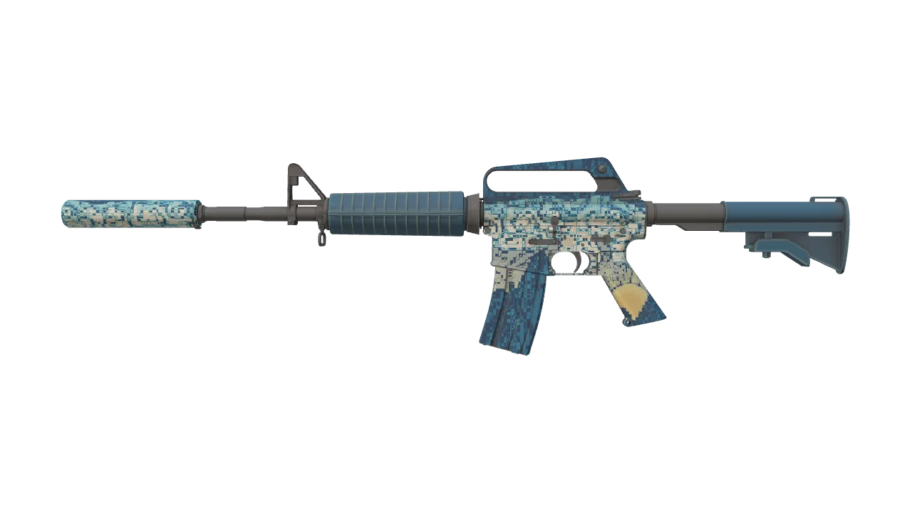 M4A1-S | Solitude seed #821, front