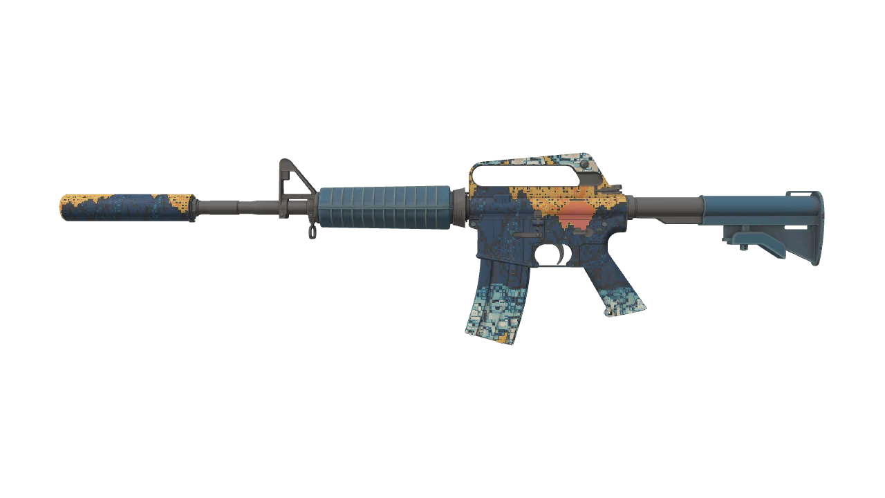 M4A1-S | Solitude seed #825, front