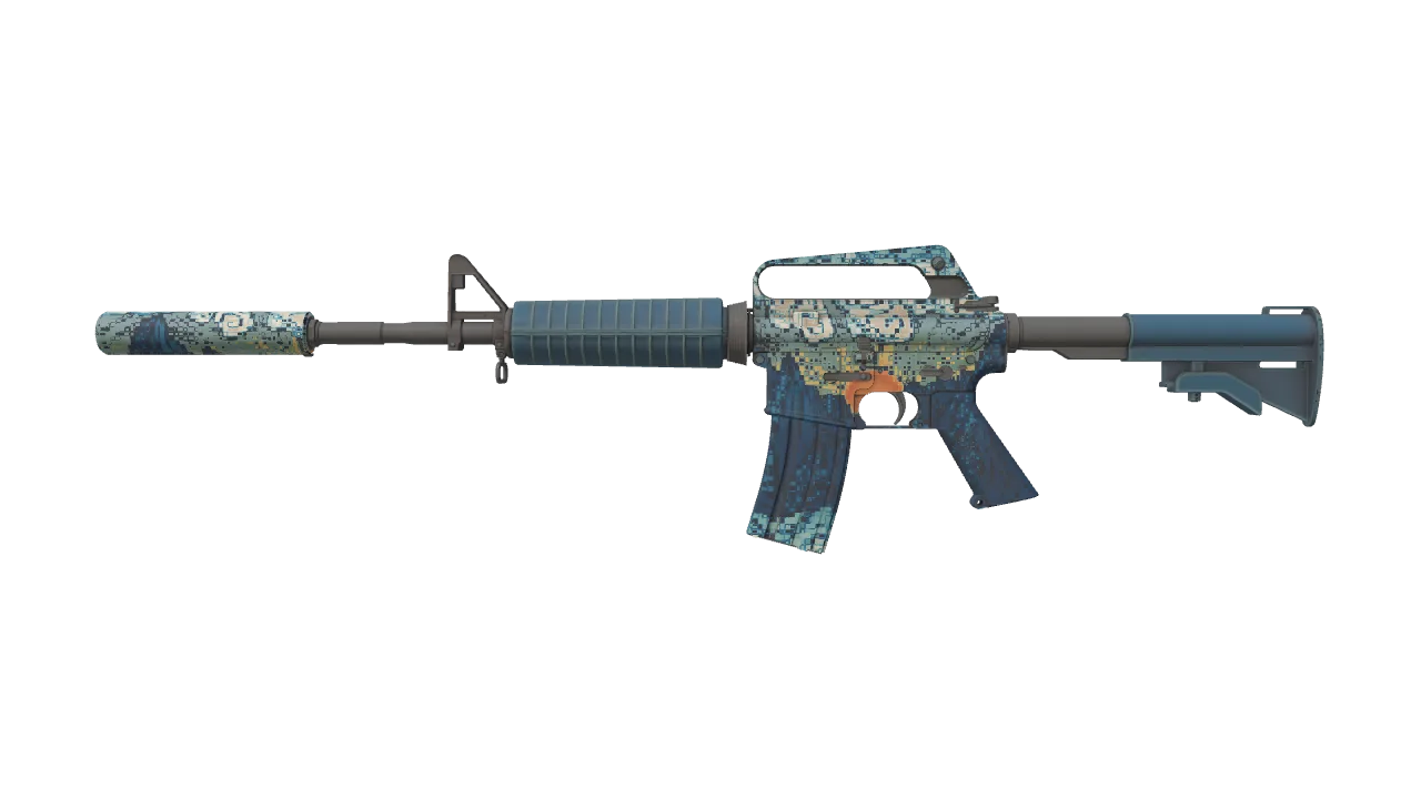 M4A1-S | Solitude seed #862, front