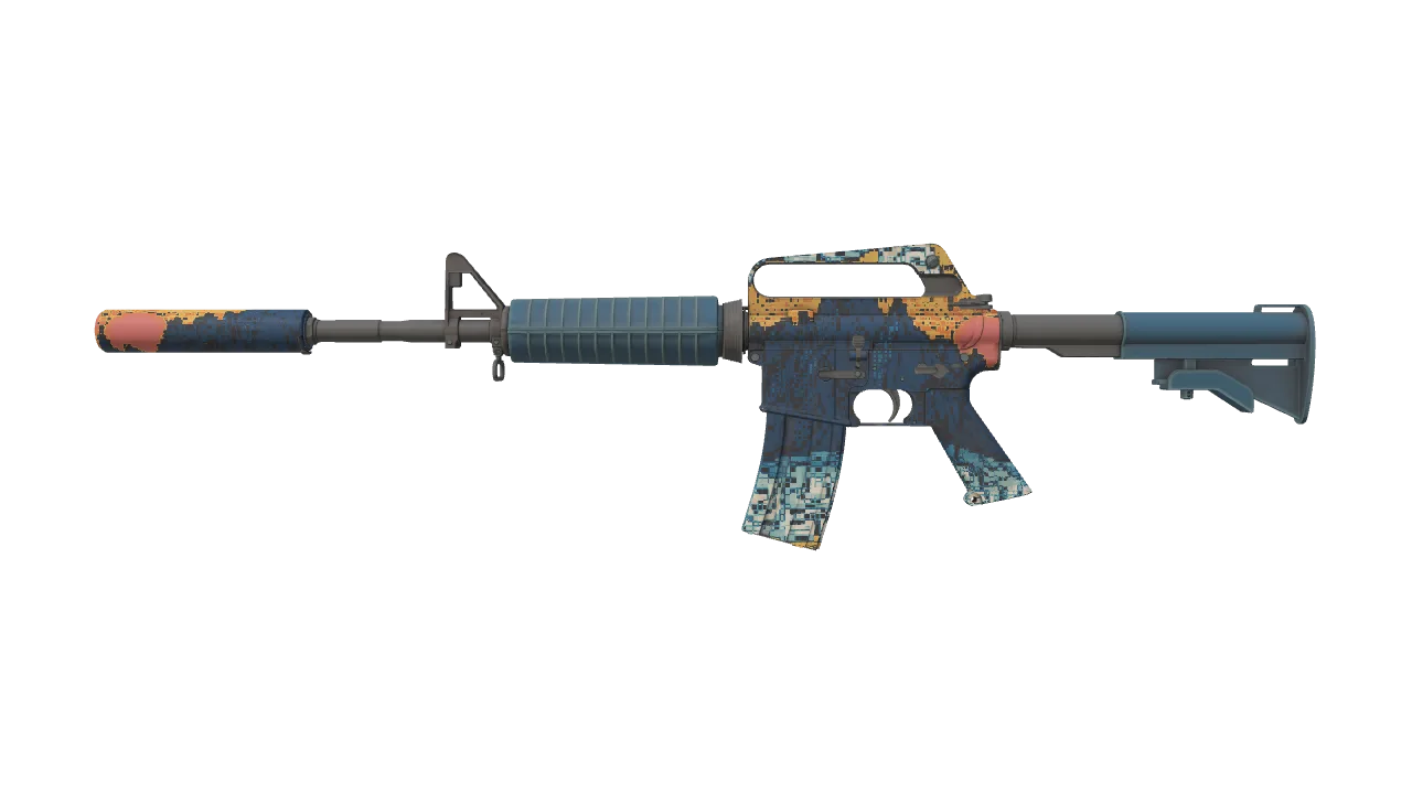 M4A1-S | Solitude seed #872, front
