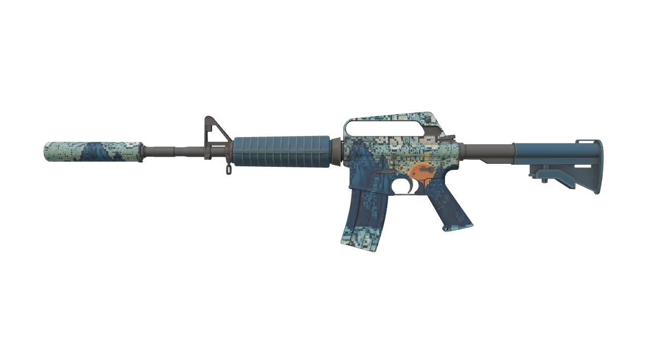 M4A1-S | Solitude seed #873, front