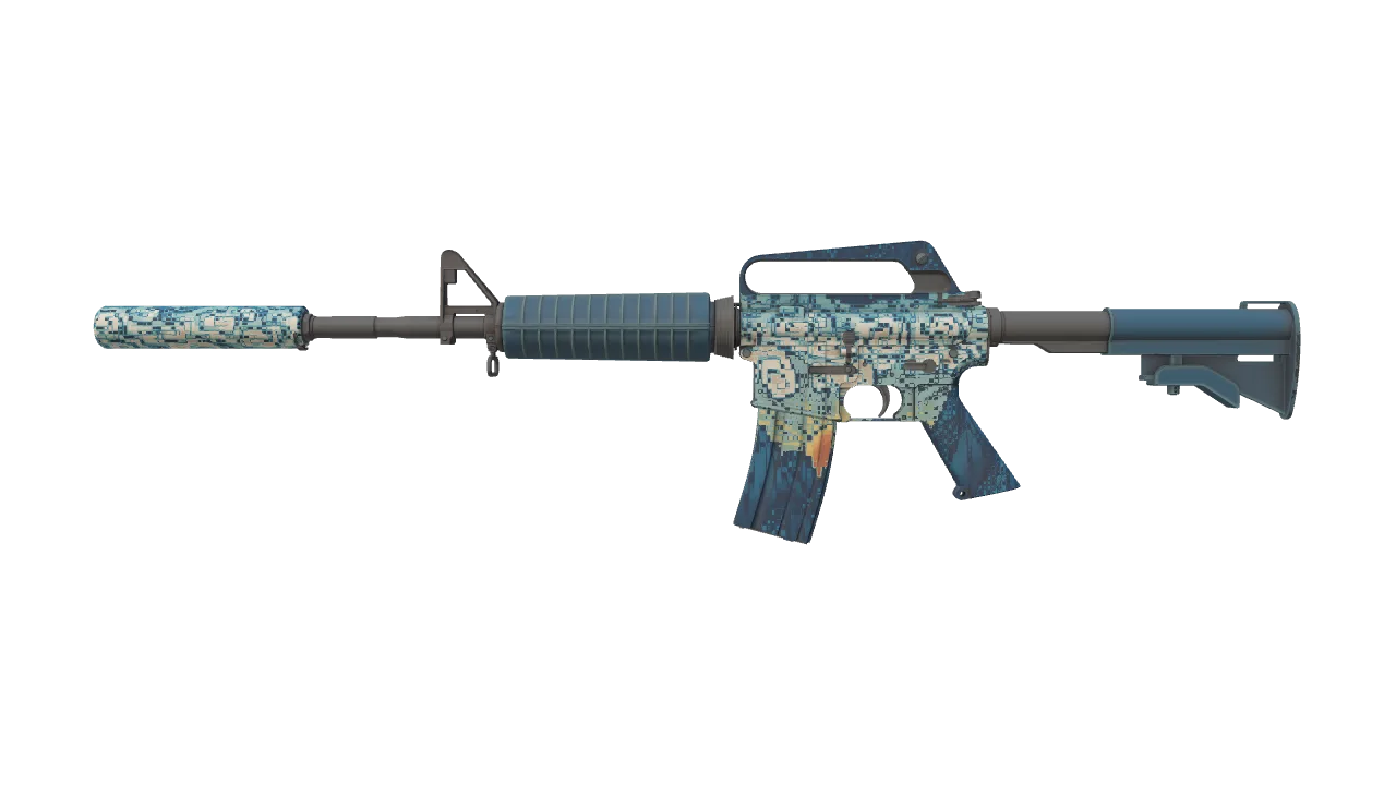 M4A1-S | Solitude seed #874, front