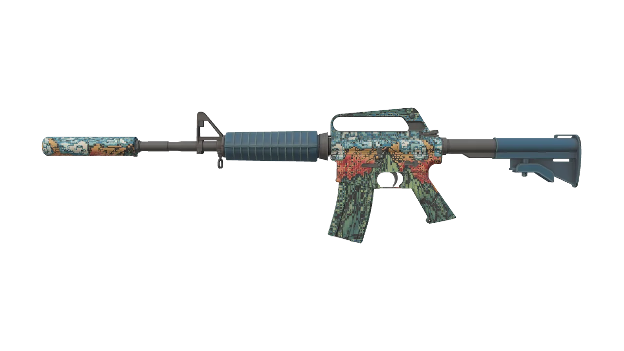 M4A1-S | Solitude seed #892, front