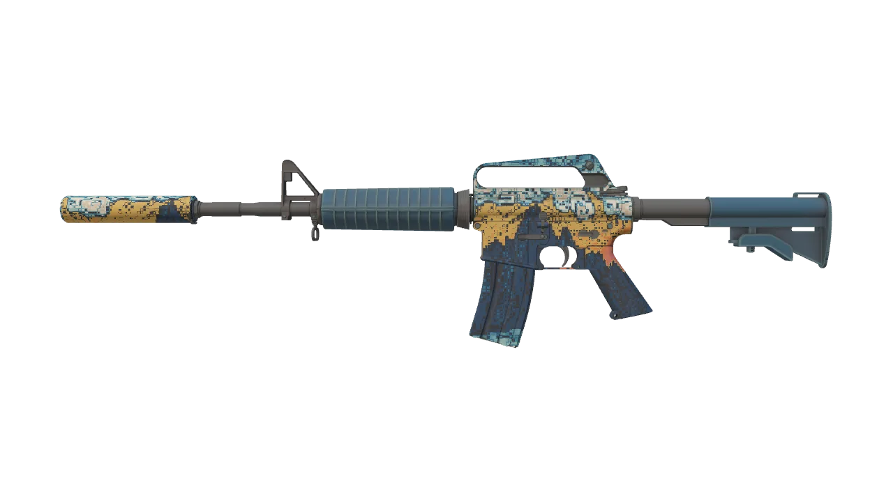 M4A1-S | Solitude seed #893, front