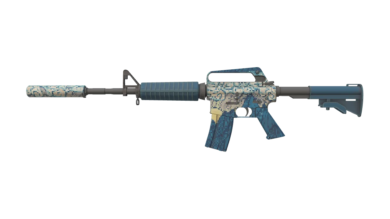 M4A1-S | Solitude seed #898, front
