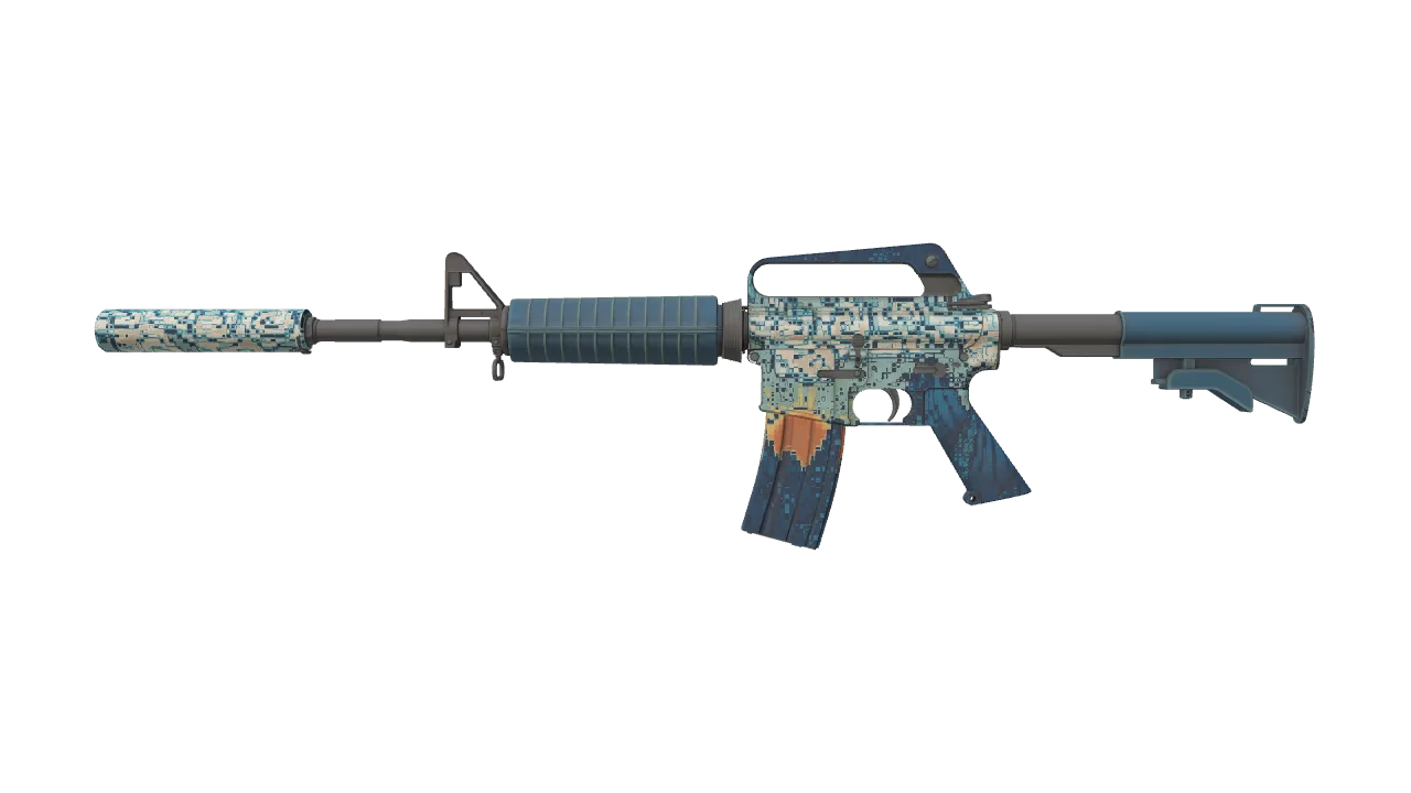 M4A1-S | Solitude seed #899, front