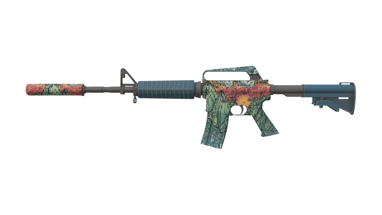 M4A1-S | Solitude seed #917, front