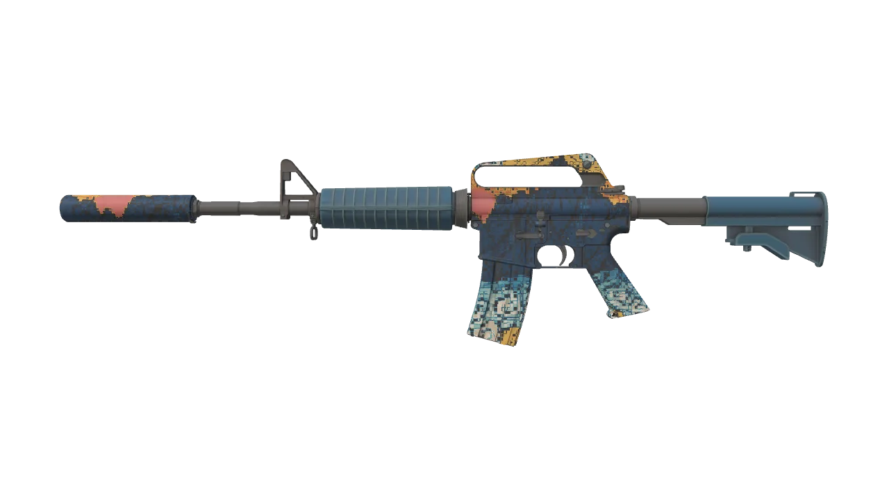 M4A1-S | Solitude seed #919, front