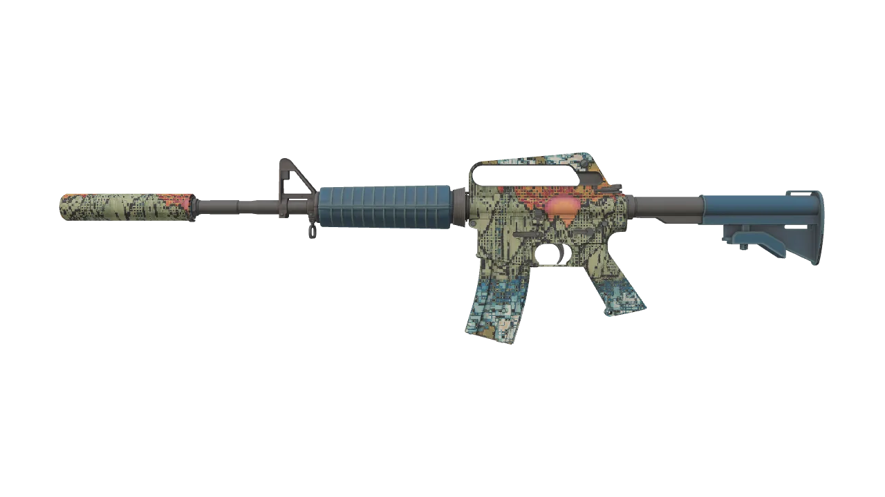 M4A1-S | Solitude seed #920, front