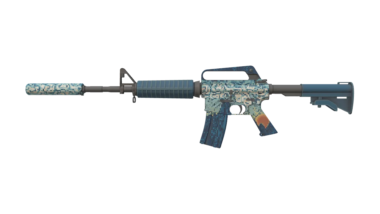 M4A1-S | Solitude seed #922, front