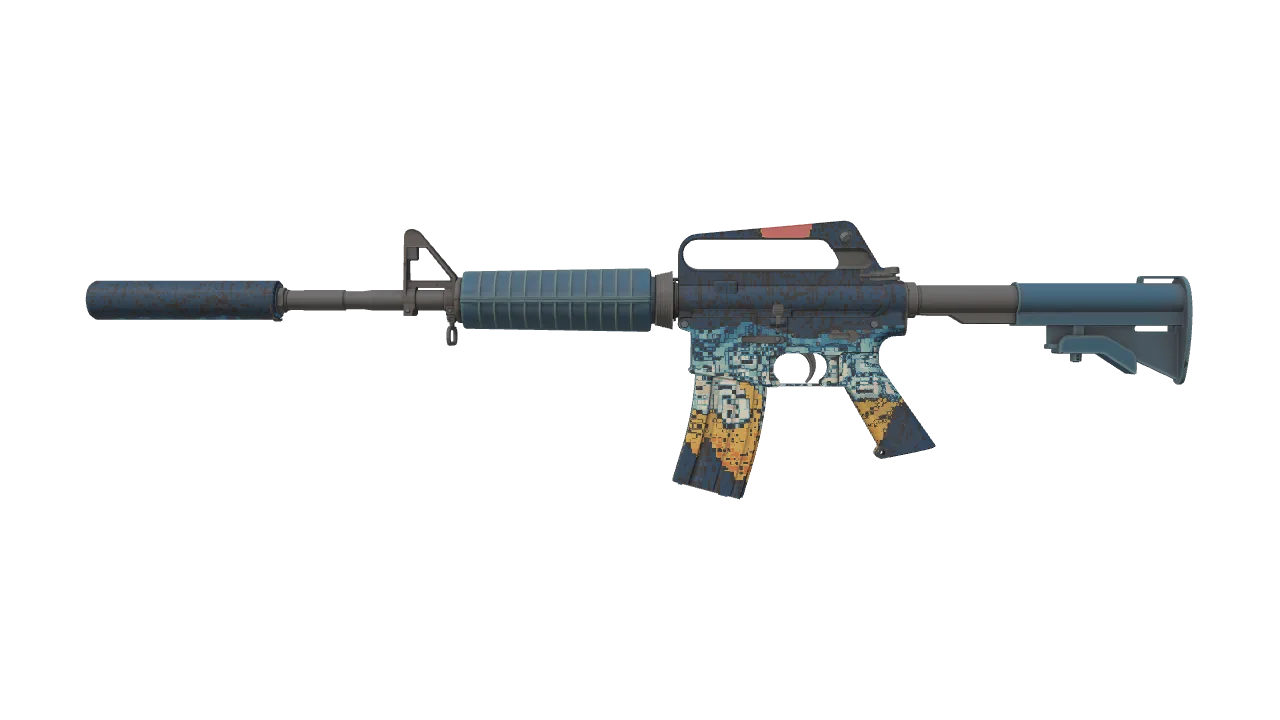M4A1-S | Solitude seed #924, front