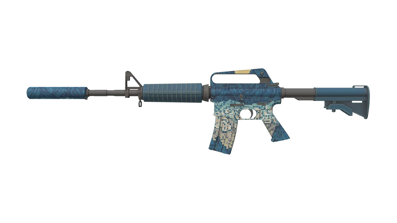 M4A1-S | Solitude seed #925, front