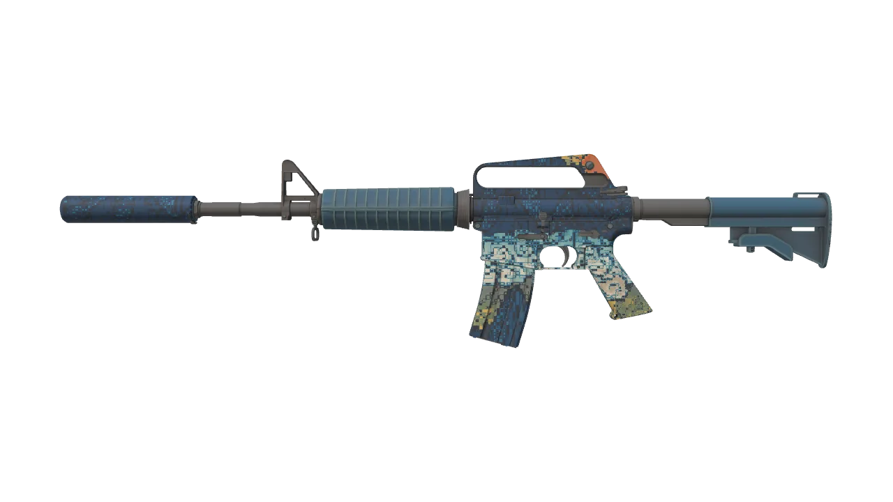 M4A1-S | Solitude seed #927, front