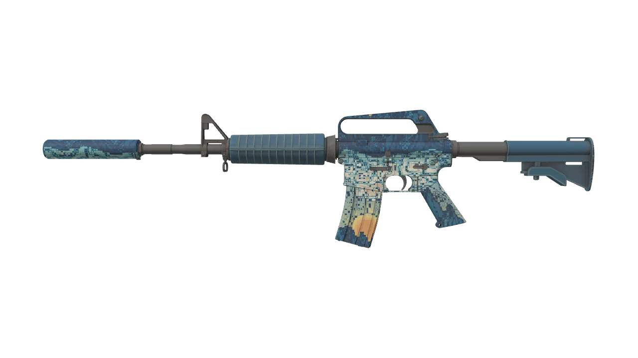 M4A1-S | Solitude seed #928, front